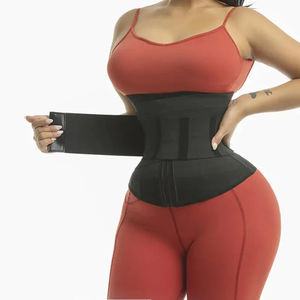 Corset Minceur à Fermeture Éclair pour Femme <span class=keywords><strong>Gaine</strong></span> Amincissante <span class=keywords><strong>Ventre</strong></span> Plat Bande Enveloppante de Fitness Ceinture Amovible - Product Image 1