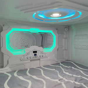 Último diseño, contenedor de envío, casa prefabricada, cápsula de hotel, cápsula espacial, casa, litera, cápsula - Product Image 4