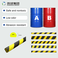 Protection d'angle en mousse de polyuréthane sur mesure pour usine, protection de bord en mousse PU monobloc pour la sécurité industrielle et la protection des angles muraux