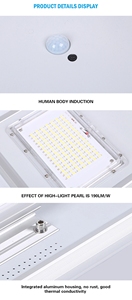 Lampada integrata a energia solare luce di strada impermeabile all'aperto led tutto in uno con controllo intelligente - Product Image 3
