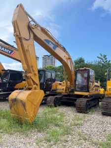 รถขุด CAT 320B มือสอง ใช้งานน้อย ปริมาตรบุ้งกี๋ 0.9 ลบ.ม. ระบบไฮดรอลิกเสถียร เหมาะสำหรับงานดิน - Product Image 1