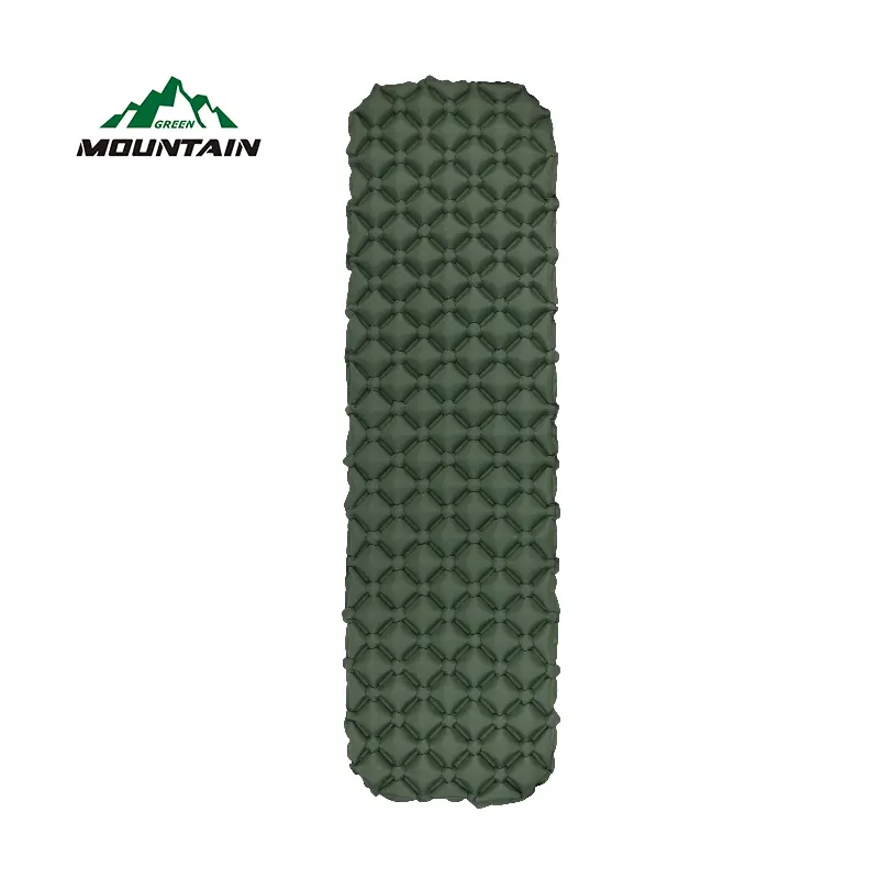 China Outdoor Sport TPU Material Aufblasbare Kissen Matte Isomatte ohne Kissen für Camping