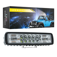 Lumière de travail pour voiture DXZ H-1T-BS-16 16LED 18W 36V certifiée CE, pour 4x4, tout-terrain, camion, ATV, UTV, extérieur automobile, garantie 1 an