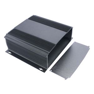 Aluminum Alloy Electrical Control Box Housing Customizable IP54 Protection Powder Coated Electronic <b>Enclosure</b> Case - Product Image 1