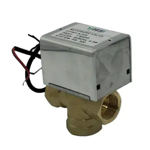 Giá Van Thấp Nhất Từ Trung Quốc Thường Đóng 220V Hai Chiều DN25 Van Điều Khiển Lưu Lượng Thủy Lực Thiết Bị Truyền Động