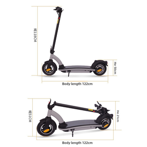Adult Scooter Foldable Long Range Shock Absorption Mini Smart High Endurance Portable Outdoor J-18-1 Adult Scooter Fold - Product Image 2