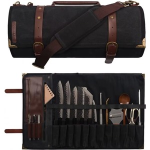 Muestra gratuita al por mayor: Bolsa de herramientas de EVA personalizada con cremallera para cuchillos, bolsa portátil para cuchillos de chef - Product Image 3