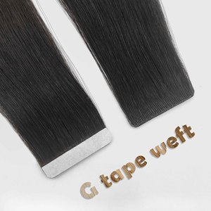 Fasimei Rohe Russische Human Hair <span class=keywords><strong>Extensions</strong></span> aus Einer Spenderin, Genius Tape-in, Unsichtbare Tape-<span class=keywords><strong>Extensions</strong></span> - Product Image 4