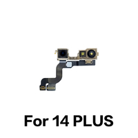 Module de caméra pour téléphone portable Apple, pièces de rechange pour iPhone 14, 14 Plus, 14 Pro, 14 Pro Max, pièces de rechange pour caméra arrière
