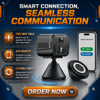 Kamera CCTV Mini 360 Keamanan Pintar Sensor CMOS Kompresi H.264 Resolusi 2MP Garansi 1 Tahun dengan Mic Terintegrasi O-KAM
