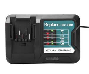 Cargador de Batería de Iones de Litio de Carga Rápida <span class=keywords><strong>DC10WD</strong></span> 10.8V/12V para Herramientas Eléctricas con Material Plástico - Product Image 5