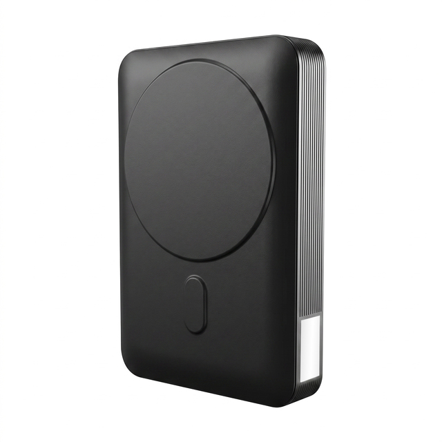 2026 Hot Trend 10000mAh Magnetic Wireless Power Bank with Foldable Kickstand, Vertical Horizontal Phone Holder, Snap-on Charge