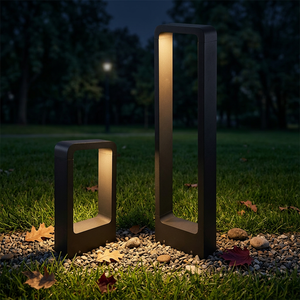 Lámpara de Jardín para Exteriores, Farola de Calle, Columna de Paisaje, IP65, Aluminio, LED Eléctrico, Impermeable, Moderna, Sencilla, para Parque - Product Image 3