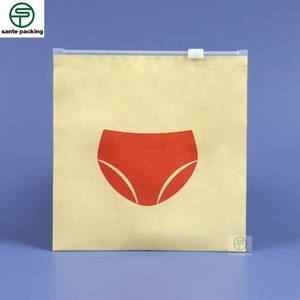 Custom Poly Children's Clothing Packaging Plastic Slider Ziplock Bags Gravure Printing Recyclable Environmental Protection Shoes - Product Image 5