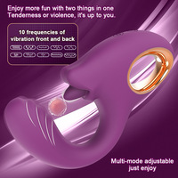 Jouets pour adultes 2 en 1, vibromasseur pour point G féminin, vibromasseur double à 10 fréquences, jouet sexuel pour femmes, service OEM/ODM