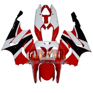Carenado para <span class=keywords><strong>KAWASAKI</strong></span> <span class=keywords><strong>NINJA</strong></span> ZX750 ZX 7R 750 1996 1997 1998 <span class=keywords><strong>ZX7R</strong></span> <span class=keywords><strong>1999</strong></span> 191LQ.48 ZX 7 R 25 00 01 02 03 Rojo blanco Bodys - Product Image 1