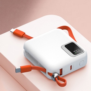 Cargador Portátil de Carga Rápida en Oferta, con Cables Tipo C Integrados, 10000mAh para Teléfono - Product Image 4