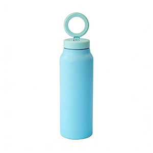 Bouteille d'eau isotherme en acier inoxydable à double paroi avec logo personnalisé, aimantée et support pour téléphone – Vente en gros - Product Image 4