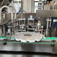 Ligne de remplissage de bouteilles à grande vitesse pour le miel, la confiture, la sauce, la pâte, ligne d'emballage automatique de mise en bouteille, remplisseuse de bouteilles, capsuleuse