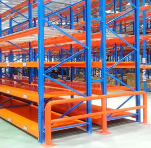 Rak palet pembagi dek jala kawat untuk penyimpanan gudang Decking Snap-in kawat jala berdiri rak palet pembagi - Product Image 6