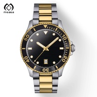 Montre automatique de plongée pour homme, en acier inoxydable 904L, étanche, avec aiguilles lumineuses en saphir, de luxe, pour la vente en gros
