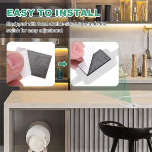 Contrôleur de variateur tactile ESann 6A blanc DC mini 12V-24V pour éclairage LED monochrome, contrôle de la maison intelligente, gradation 0-100%, CE - Product Image 5