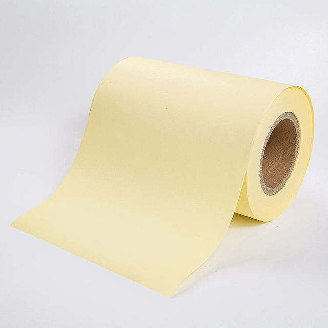 High Quality Yellow Glassine Silicone Liner Paper 70g White Release Base Paper in Sheet for Adhesive Tapes and Custom Labels
