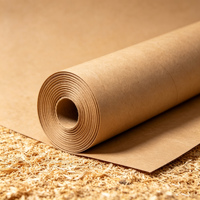 Rouleau de papier kraft en gros pour couveuse, papier absorbant jetable pour l'élevage de poussins en ferme