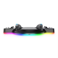 Vente en gros P5 pour Playstation Station d'accueil de chargement pour double manette et support de console avec accessoires de jeu RVB