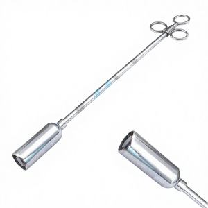 Stainless Steel 10/20/30/50/100ml <b>Veterinary</b> Automatic Feeding <b>Syringe</b> for Large Animal Diagnosis Injection Use Pigs Sheep Birds - Product Image 4