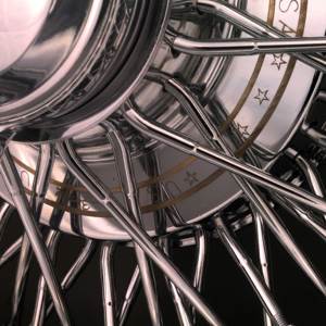 Nuovi Cerchi in Lega di Alluminio Cromato Forgiato Personalizzati per Thunderbird Chevrolet 5x120 14-22 Pollici con Sgancio Rapido - Product Image 5