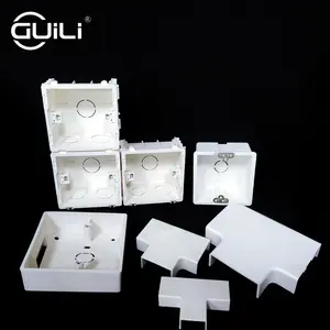 Aluminium gehäuse Box Switch/Outlet Box 3Way Junction Box