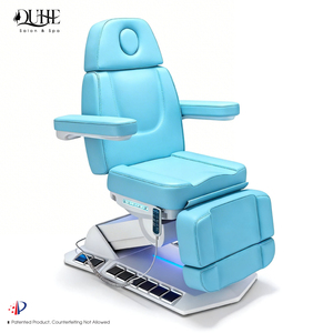 Table et lit de massage inclinables de luxe à 4 moteurs, lit de tatouage, lit facial, lit de cils incurvé, chaise pour <span class=keywords><strong>esthétique</strong></span> avec LED - Product Image 4