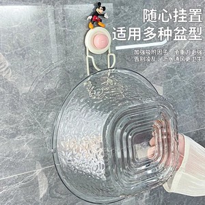 Suction Cup Basin Hook Curved Single Hook 1-3kg Load Bathroom Storage No <b>Drill</b> Installation - Product Image 4