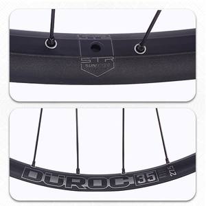 Roue de vélo Sunringle 27,5/29 pouces en alliage d'aluminium avec moyeu à blocage central et axe traversant - Product Image 2