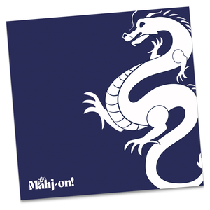 Printed Silent Mahjong Game Mat Anti-Slip <b>Foldable</b> Waterproof Brand/Dragon Pattern American Mahjong <b>Table</b> Mat - Product Image 2