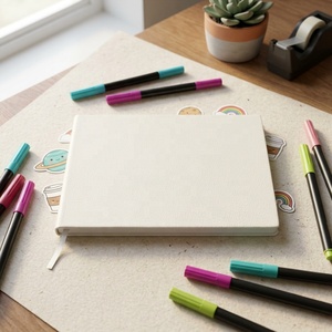Libro de Mensajes de Deseos para Invitados de Boda, Diario de Cuero PU Personalizado, Cuaderno Creativo y Moderno para Fiestas de Boda con Papel en Blanco - Product Image 2
