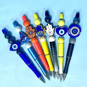 Kugelschreiber Diy Soft Material Designer Benutzer definierte Focal Perlen Silikon Benutzer definierte Stift Charms Baby Zähne Stift Perlen Charms Für Stift Charms