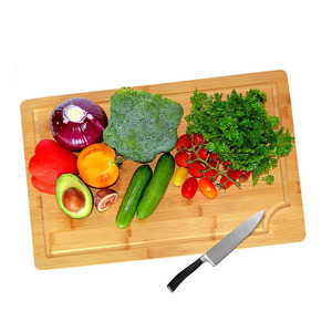 Wholesale <b>Set</b> of 3 Bulk Cutting Board <b>Set</b> With Deep Side Handles Premium Wood Engraving Chopping Board - Product Image 4