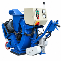 Machine de sablage de surface routière, sablageuse à béton à vendre, équipement de sablage avec technologie PLC avancée pour le polissage