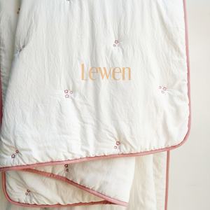 <span class=keywords><strong>Couvre</strong></span>-<span class=keywords><strong>lit</strong></span> en microfibre brodé, léger, ensemble de literie en microfibre - Product Image 6