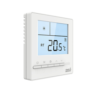 Thermostat d'ambiance programmable pour chauffage par le sol hydronique avec commande IR marche/arrêt, rétroéclairage, 220V, montage encastré HA226-TRL - Product Image 3