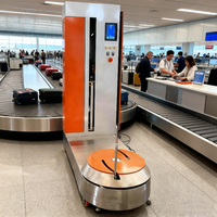 Machine d'Emballage Automatique de Bagages pour Aéroport / Machine à Filmer les Bagages