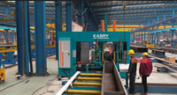 Máquina de Enderezamiento y Soldadura de Vigas en H KASRY, Torno Multifuncional 3 en 1 Automático