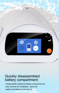 Nouvelle Hélice Électrique Submersible Portable Légère 2026 – Vitesse 2 m/s, Autonomie de Plongée/Floating 30-60 Minutes, Poussée 12 kg - Product Image 6