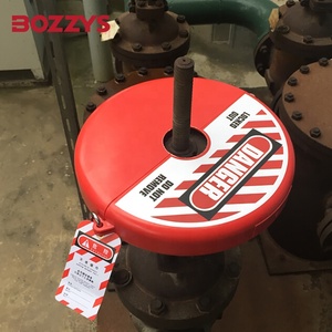 Bozzys Loto 254-330mm an toàn công nghiệp xoay tiêu chuẩn cổng van khóa thiết bị công nghiệp khóa tagout tiêu chuẩn ổ khóa - Product Image 3