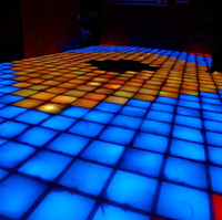 Lumières à Effets LED pour Scène de Mariage, Sol Lumineux Coloré, Piste de Danse LED