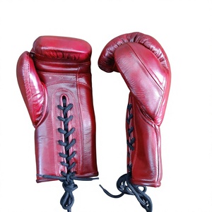 Guantes de Boxeo de Cuero Premium Personalizables con Crin de Caballo, Equipo para MMA y Kickboxing, Entrenamiento al Aire Libre, Listos para Enviar - Product Image 1