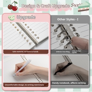 Cuaderno de Hojas Sueltas Four Seasons Youth Mint Chocolate, Bloc de Notas, Diario y <span class=keywords><strong>Libro</strong></span> de Ejercicios, <span class=keywords><strong>Regalo</strong></span> - Product Image 6