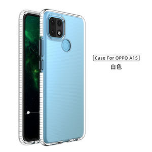 Nuova Cover Posteriore per <span class=keywords><strong>Oppo</strong></span> <span class=keywords><strong>A15</strong></span>, <span class=keywords><strong>Custodia</strong></span> Trasparente con Bordi Morbidi e Flessibili per Cellulare - Product Image 4
